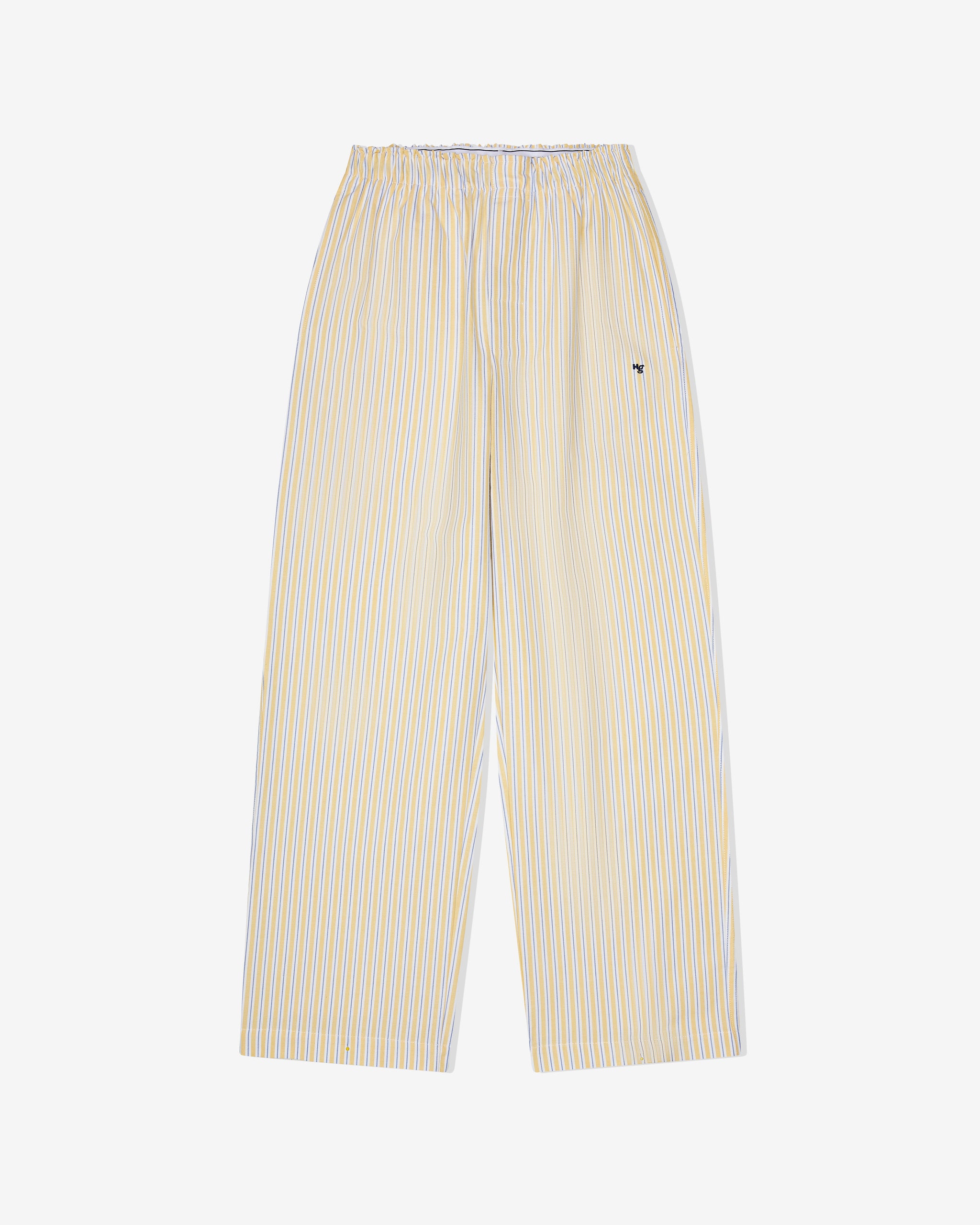 Pajama Pant in Oxford Yellow Stripe