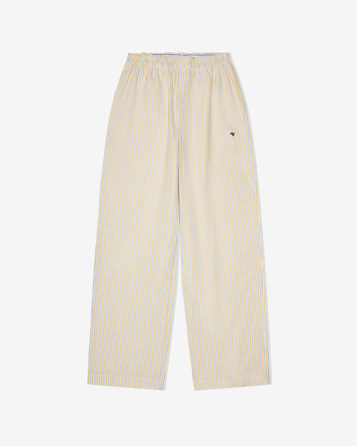 Pajama Pant in Oxford Yellow Stripe