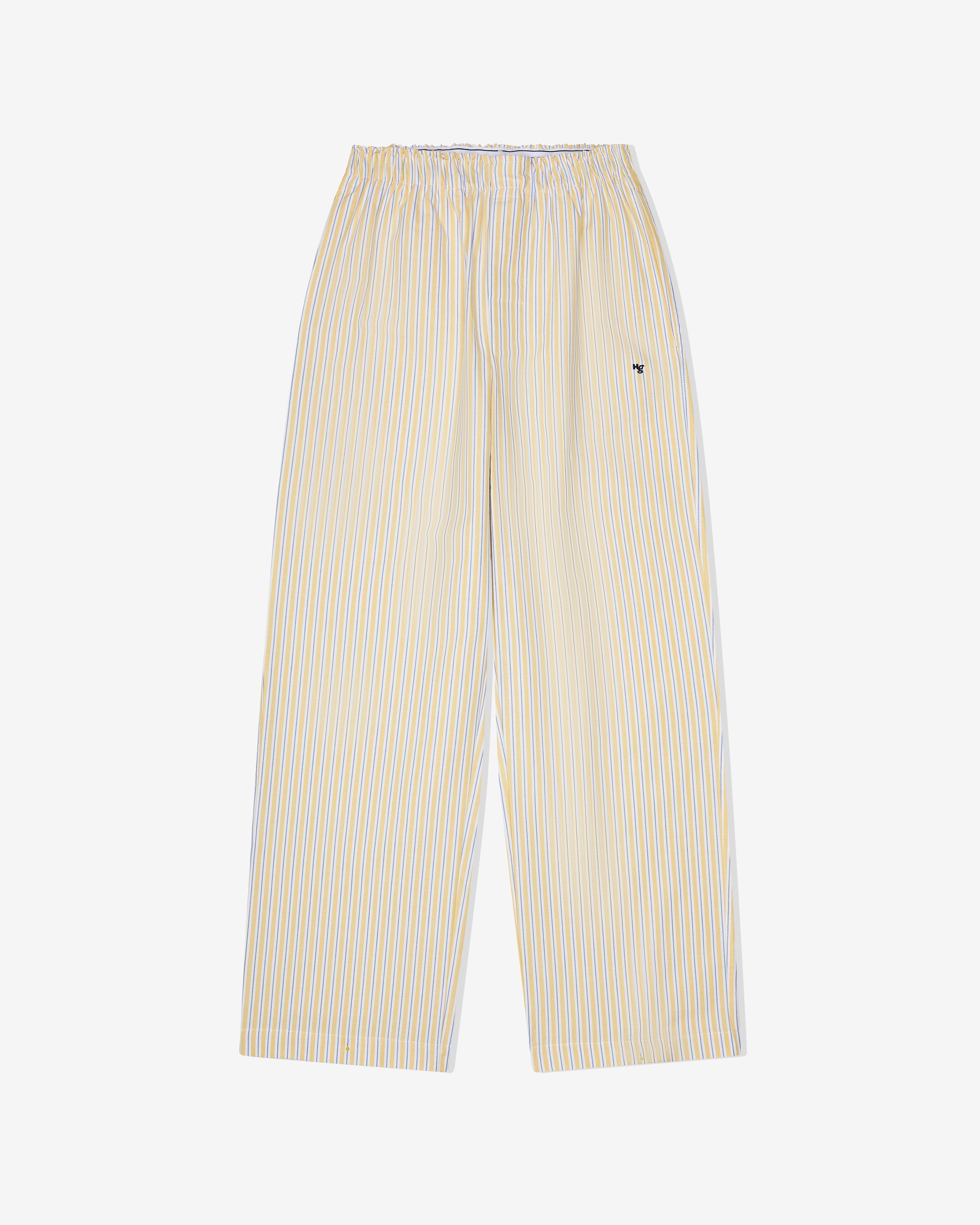 Pajama Pant in Oxford Yellow Stripe