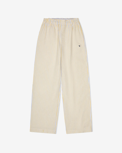 パンツ HOMMEgirls pajama pants classic stripe Pajama Pant in Oxford Yellow Stripe – HOMMEGIRLS