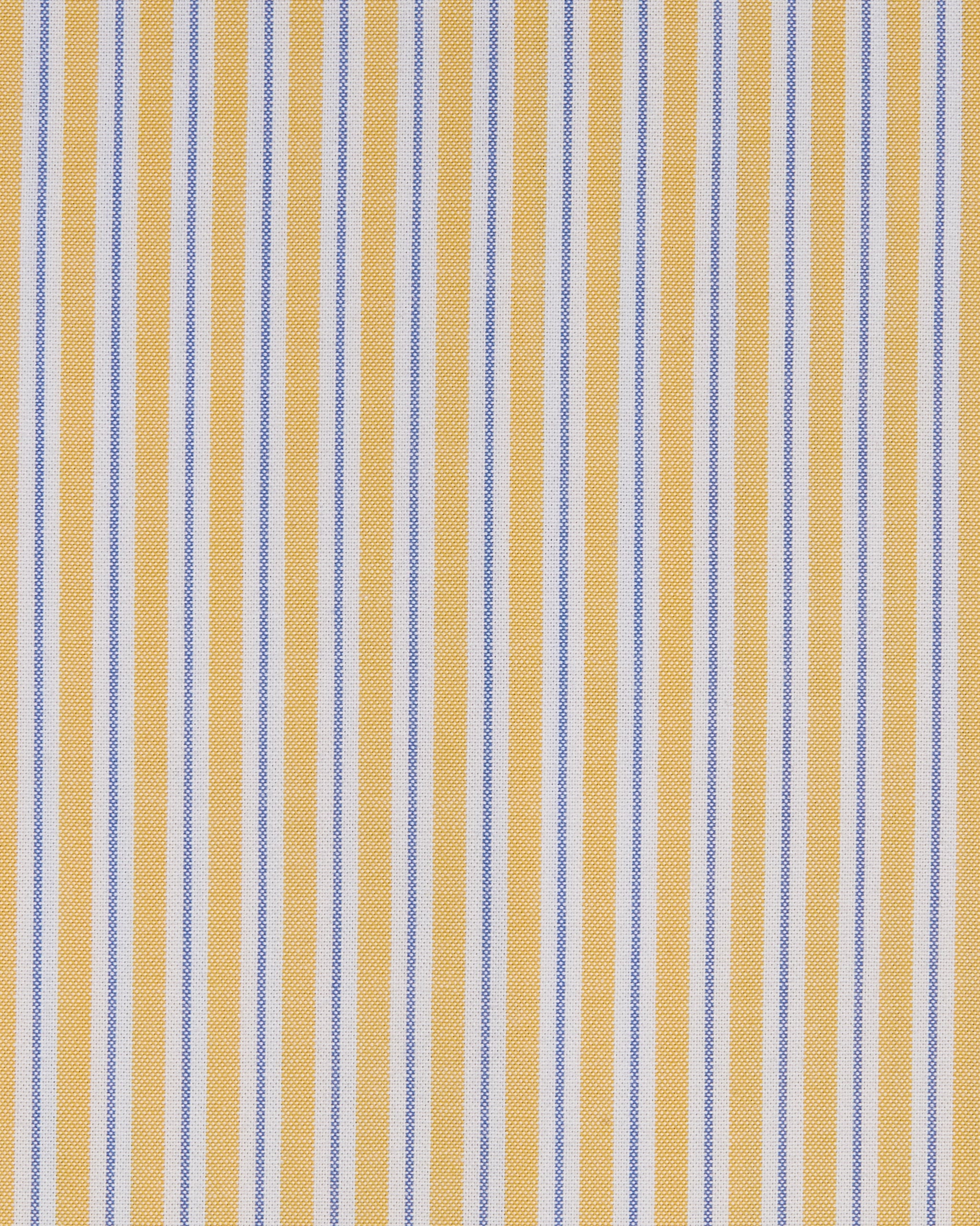 Boxer Pencil Skirt in Yellow Stripe Oxford