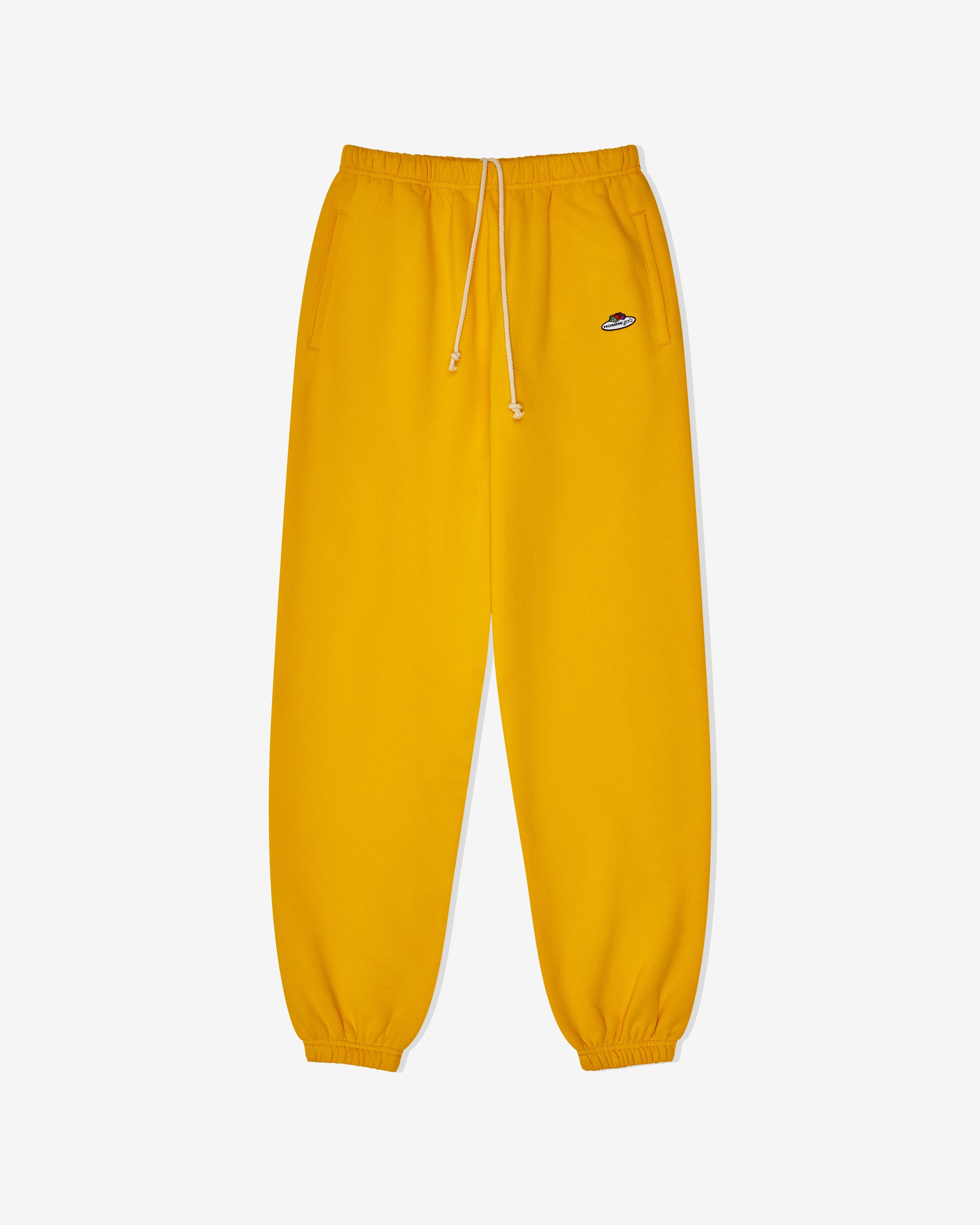 HommeGirls x Fruit Of The Loom Sweatpants in Yellow