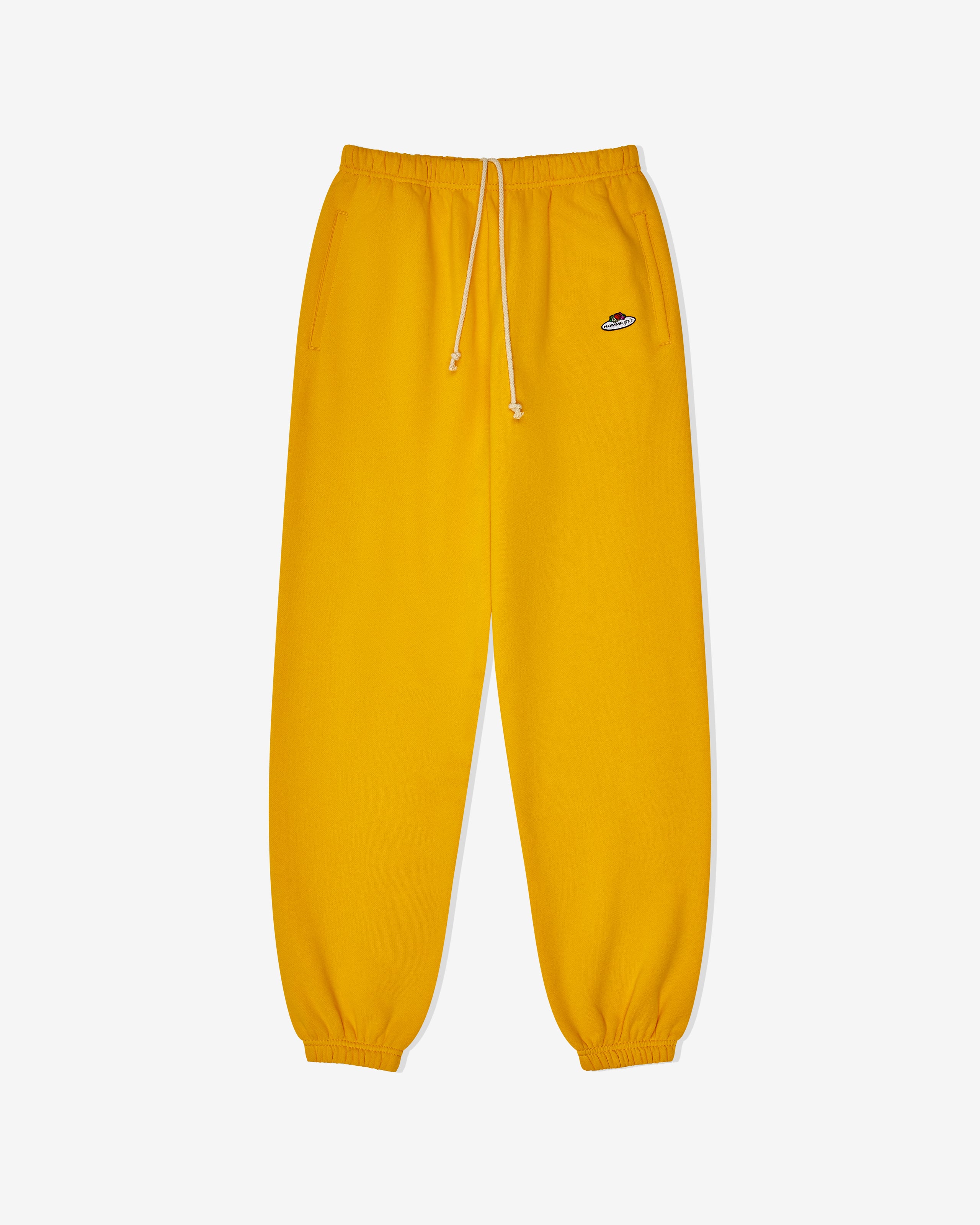 HommeGirls x Fruit Of The Loom Sweatpants in Yellow