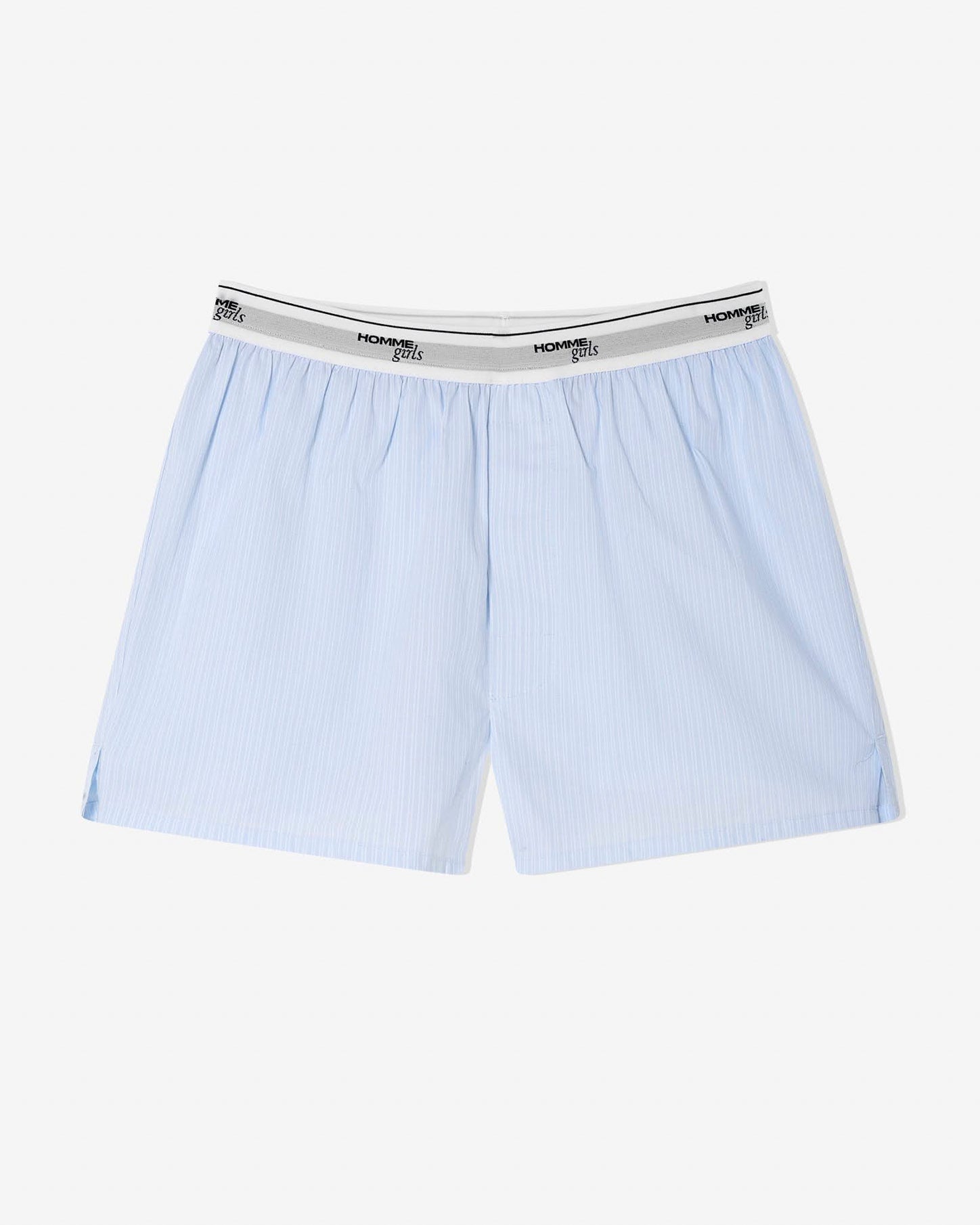 Boxer Shorts in Chambray Blue